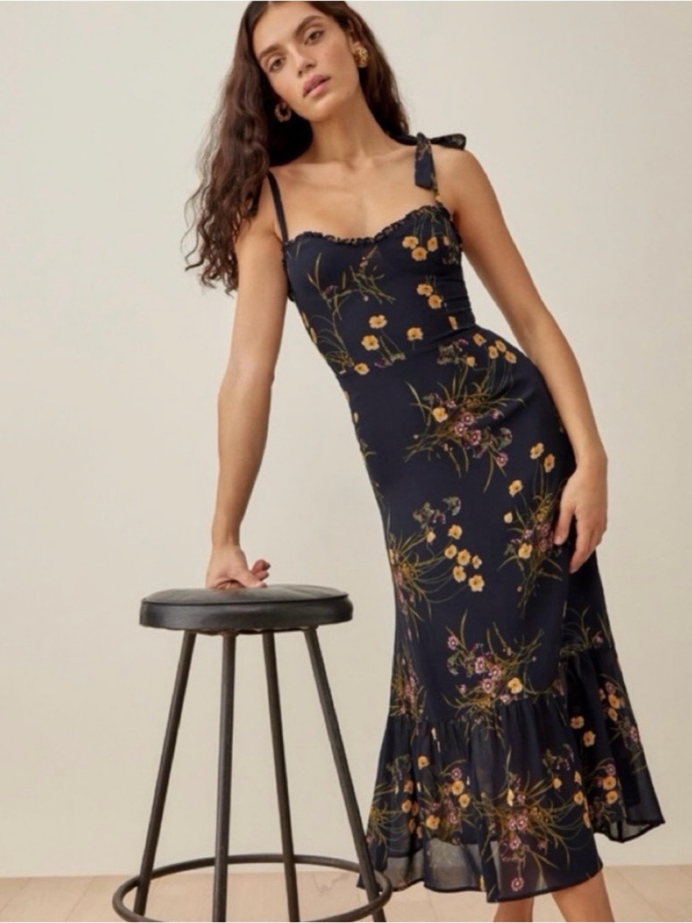 Reformation Nikita Dress Mademoiselle - Picture 4 of 8